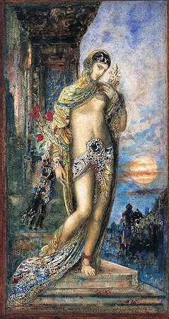 歌颂`Song Of Songs by Gustave Moreau