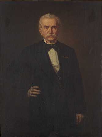 莫里茨·冯·凯瑟菲尔德博士`Dr. Moritz von Kaiserfeld (1878) by Christian Griepenkerl