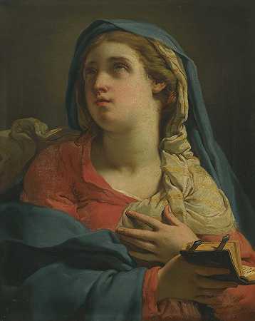 麦当娜通告`Madonna Annunciate by Gaetano Gandolfi
