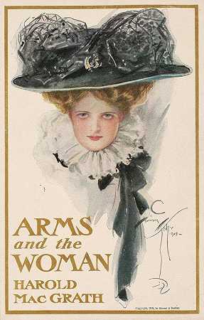 手臂和女人`Arms and the woman (1909) by Harrison Fisher