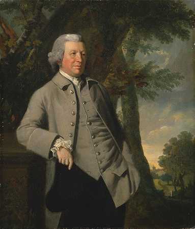 乡下绅士`A Country Gentleman (ca. 1776) by Henry Walton