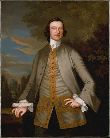 威廉·阿克斯泰尔`William Axtell (ca. 1749–52) by John Wollaston
