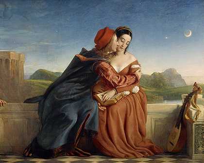 弗朗西斯卡·达里米尼`Francesca da Rimini by William Dyce