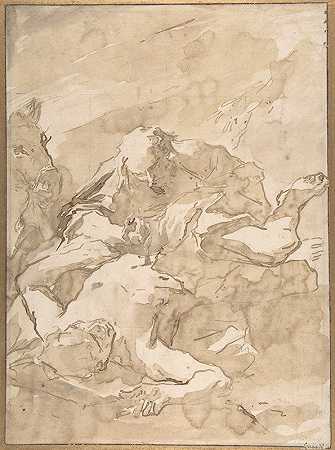 好心人`The Good Samaritan (1699–1766) by Giovanni Antonio Guardi