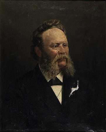 约瑟夫·吉日切克部长`Minister Josef Jiržcek (1890) by Franz Zenisek the elder