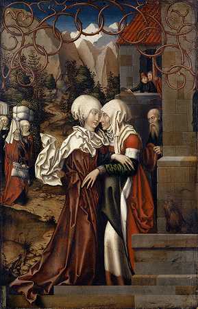 恶魔拜访`The Visitation (1512) by Hans Fries