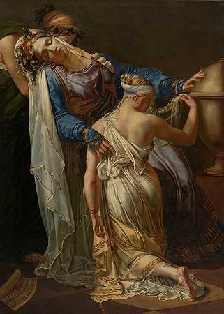 Hecuba和Polyxena`Hecuba and Polyxena (after 1814) by Merry-Joseph Blondel