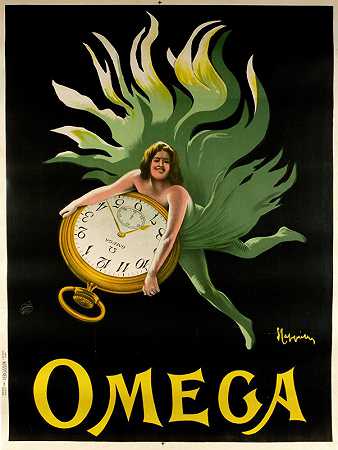 欧米茄`Omega (c. 1910) by Leonetto Cappiello