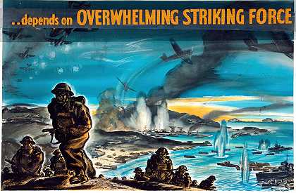 [胜利]。。。取决于压倒性的打击力`[Victory]…depends on overwhelming striking force (between 1939 and 1946) by S Whitear