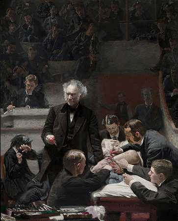 塞缪尔·D·格罗斯医生肖像（格罗斯诊所）`Portrait Of Dr. Samuel D. Gross (The Gross Clinic) by Thomas Eakins