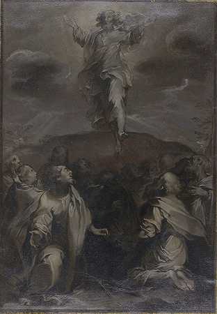 基督的升天`The Ascension of Christ (1568–1613) by Ventura Salimbeni