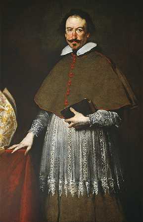 阿尔维斯·格里马尼主教`Bishop Alvise Grimani (1633 or after) by Bernardo Strozzi