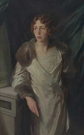 玛丽·波顿`Mary Borden by Glyn Warren Philpot