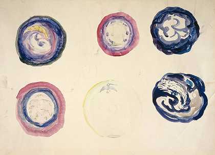 生病的眼睛。`Det syke øye (1930) by Edvard Munch