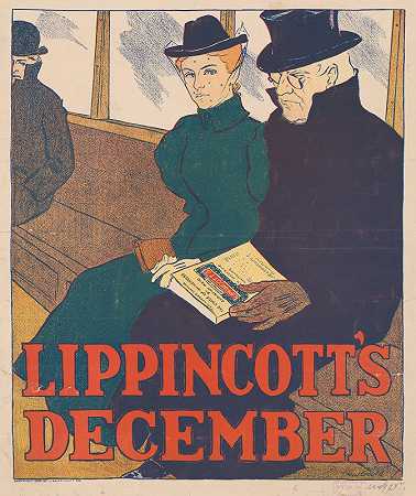 利平科特十二月`Lippincotts December (1896) by Joseph Gould
