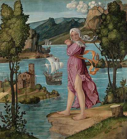 纳克索斯的阿里阿德涅`Ariadne on Naxos (1510 ~ 1530) by Filippo da Verona