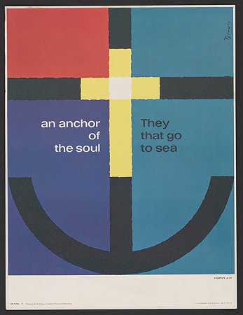 灵魂的锚`An anchor of the soul (1963) by Joseph Binder