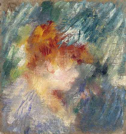 及女演员萨马里`Jeanne Samary (1878) by Pierre-Auguste Renoir