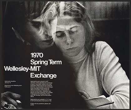 韦尔斯利麻省理工学院交换所，1970年春季学期`Wellesley~MIT Exchange, 1970 Spring term (1970) by Dietmar Winkler
