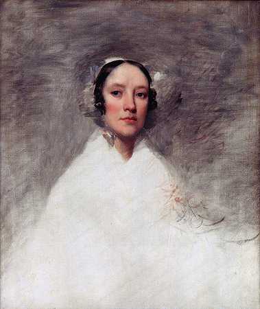 塞缪尔·L·沃尔多夫人`Mrs. Samuel L. Waldo (ca. 1826) by Samuel Lovett Waldo