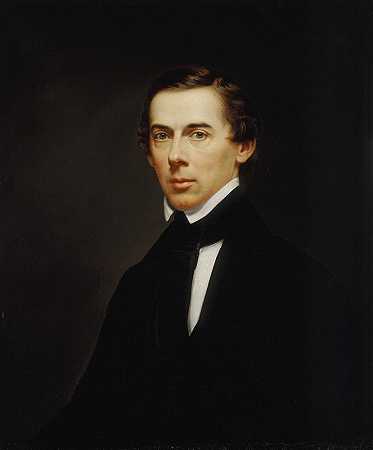 自画像`Self~Portrait (1849) by Frederick Randolph Spencer