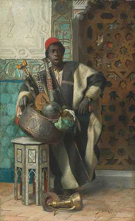 摩尔商人`The Moorish Merchant by Jean Discart