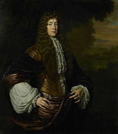 阿姆斯特丹市长亨德里克·比克（1649-1718）的肖像`Portrait of Hendrick Bicker (1649 – 1718), burgomaster of Amsterdam (1682) by Michiel Van Musscher