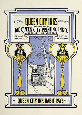 女王城的墨水习惯肯定会带来好处`The Queen City Ink Habit Pays Sure (1910)