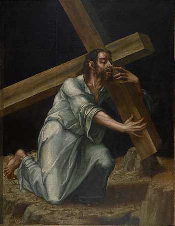 耶稣背着十字架`Christ Carrying the Cross (ca. 1546) by Luis De Morales