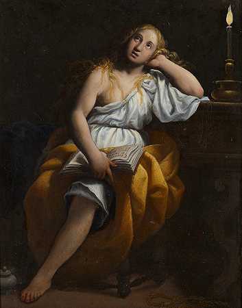 玛丽·玛格达伦`Mary Magdalen (16th~17th century) by Pasquale Ottino