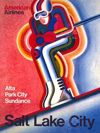 美国航空公司阿尔塔公园城圣丹斯盐湖城`American Airlines–Alta Park City Sundance–Salt Lake City (1969)