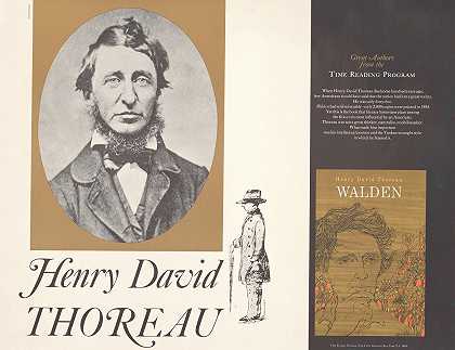 亨利·大卫·梭罗，《时代阅读》节目的伟大作家`Henry David Thoreau, great authors from the Time Reading Program (1965)