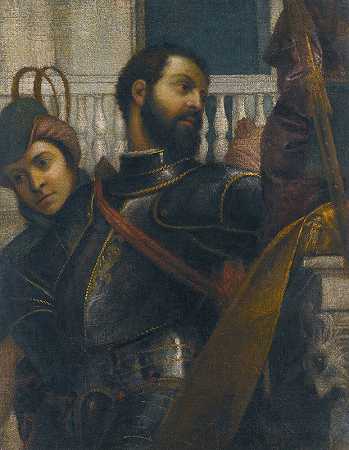 骑士和他的书页`A Knight And His Page by Paolo Veronese