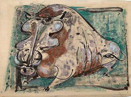 野猪`Warthog (1950) by John Galloway