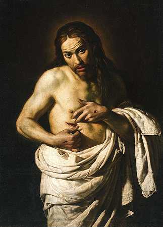 贾科莫·加利的《基督展示他的伤口》`Christ displaying his wounds by Giacomo Galli