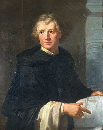弗朗索瓦·罗曼兄弟（1646-1735）`Le Frère François Romain (1646~1735) (1690) by Jean André