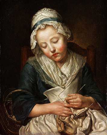 熟女`Sleeping Girl by Jean-Baptiste Greuze