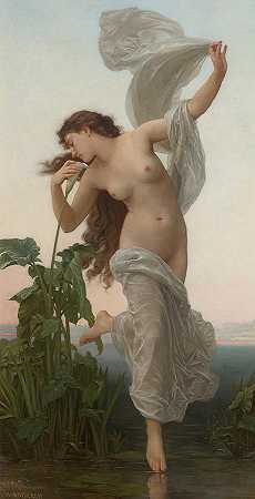 奥罗雷`L\’Aurore by William Adolphe Bouguereau