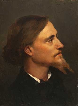 约瑟夫·费利克斯·布乔`Joseph Félix Bouchor (1879) by André Gill