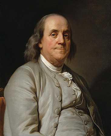 本杰明·富兰克林`Benjamin Franklin by Joseph Siffred Duplessis