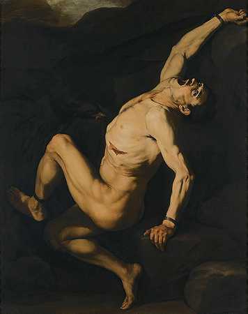 普罗米修斯`Prometheus by Jusepe de Ribera
