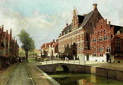 海牙`The Hague by Johannes Christiaan Karel Klinkenberg