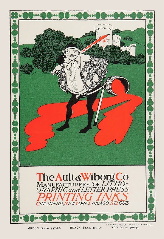 `Ault and Wiborg, Ad. 106 (1890`1913) -