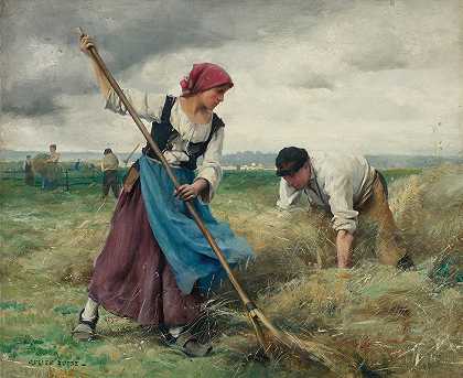 收割机`Harvesters by Julien Dupré