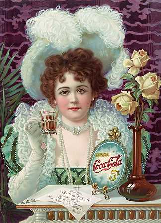 喝可口可乐5美分`Drink Coca~Cola 5 cents (1890)