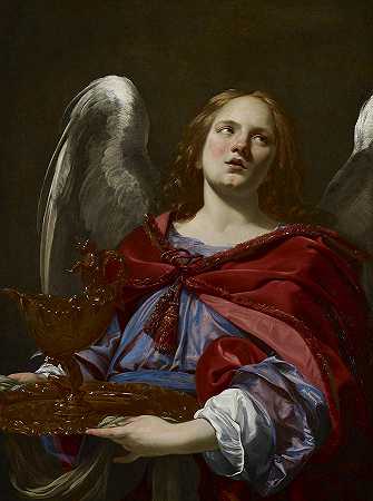 具有激情特质的天使` Angels with Attributes of the Passion by Simon Vouet