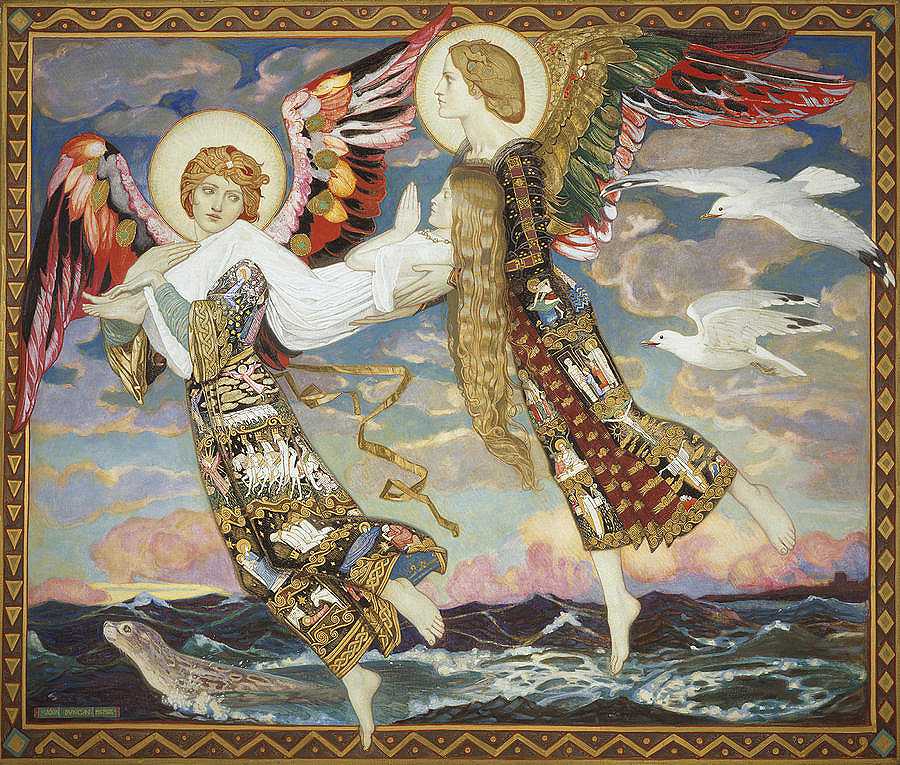 圣新娘`Saint Bride by John Duncan