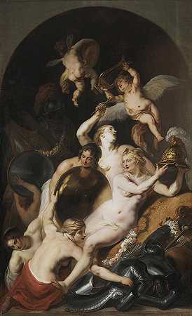 维纳斯在瓦肯商店`Venus in the Shop of Vulcan by Theodoor van Thulden