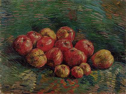 苹果`Apples by Vincent van Gogh