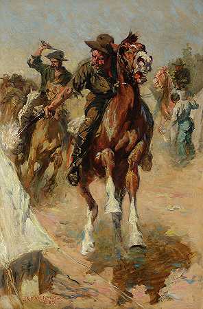 狂野骑士`Rough Riders by John Marchand